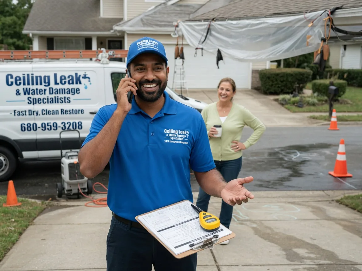 Ceiling Leak Cleanup Westport, CA FAQs